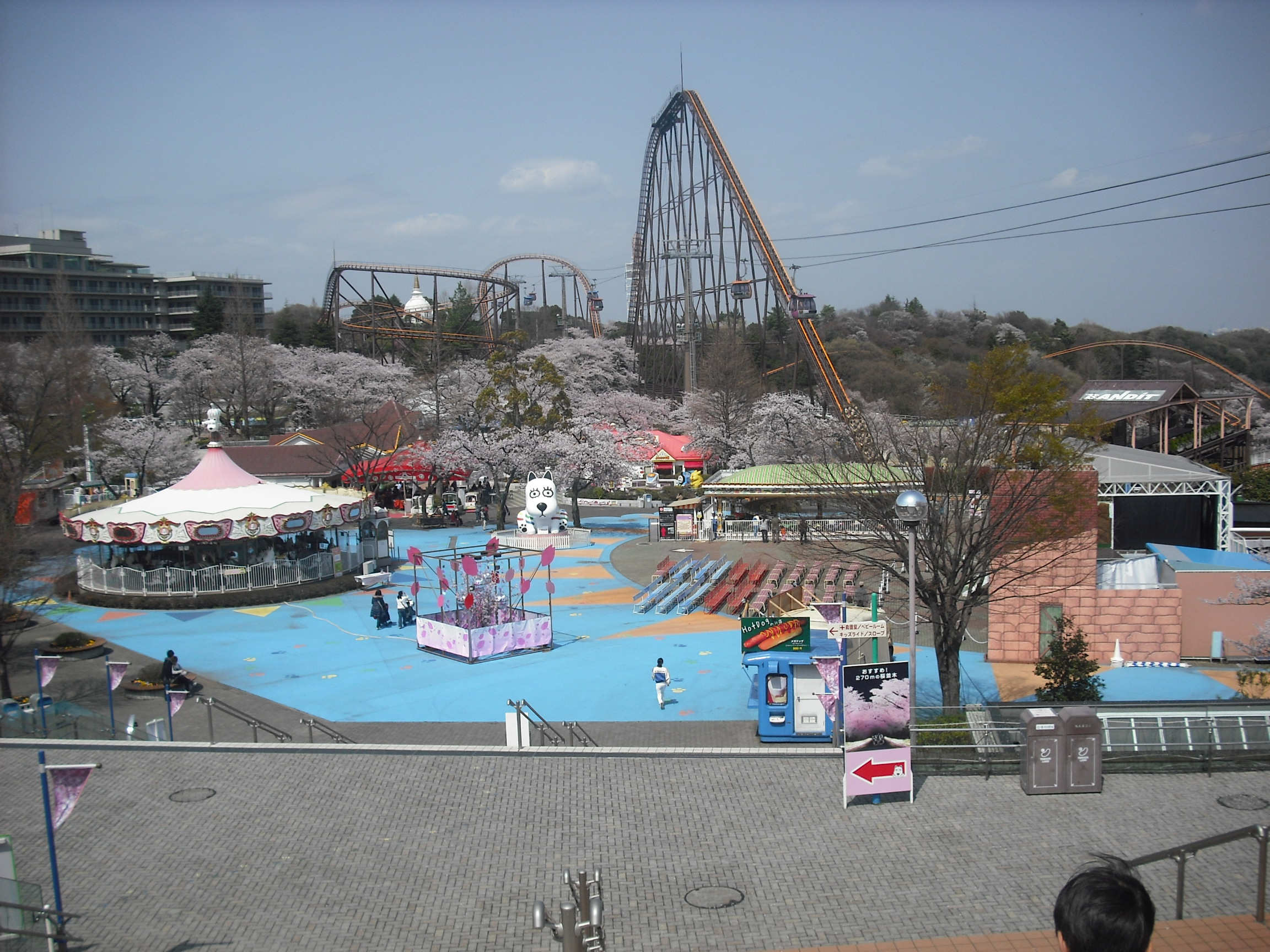 春の遊園地！！