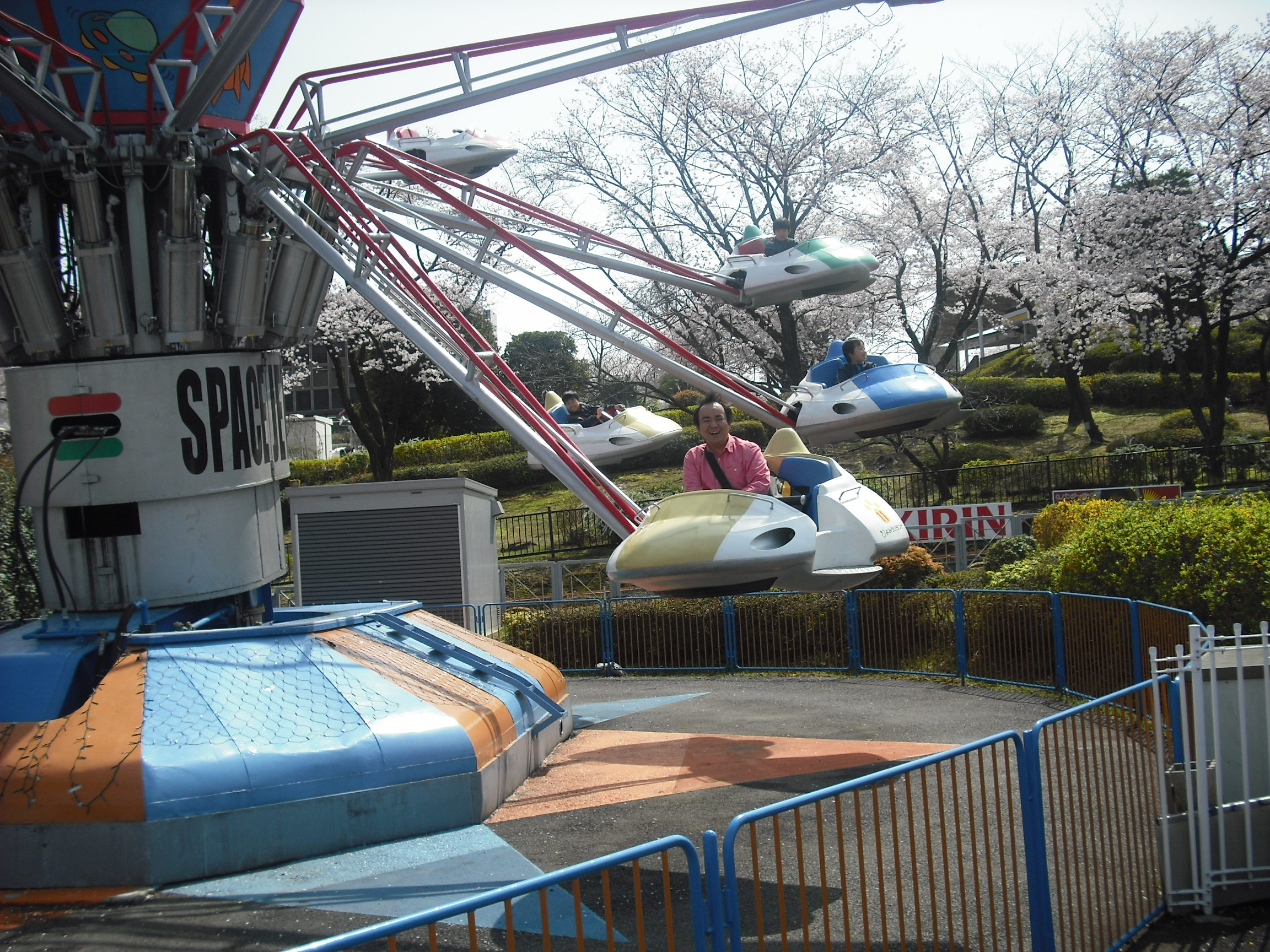 春の遊園地！！
