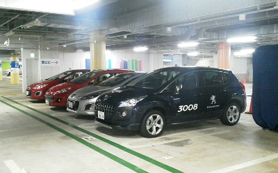 PEUGEOT EXPERIENCE TOUR  スタート！（の準備）