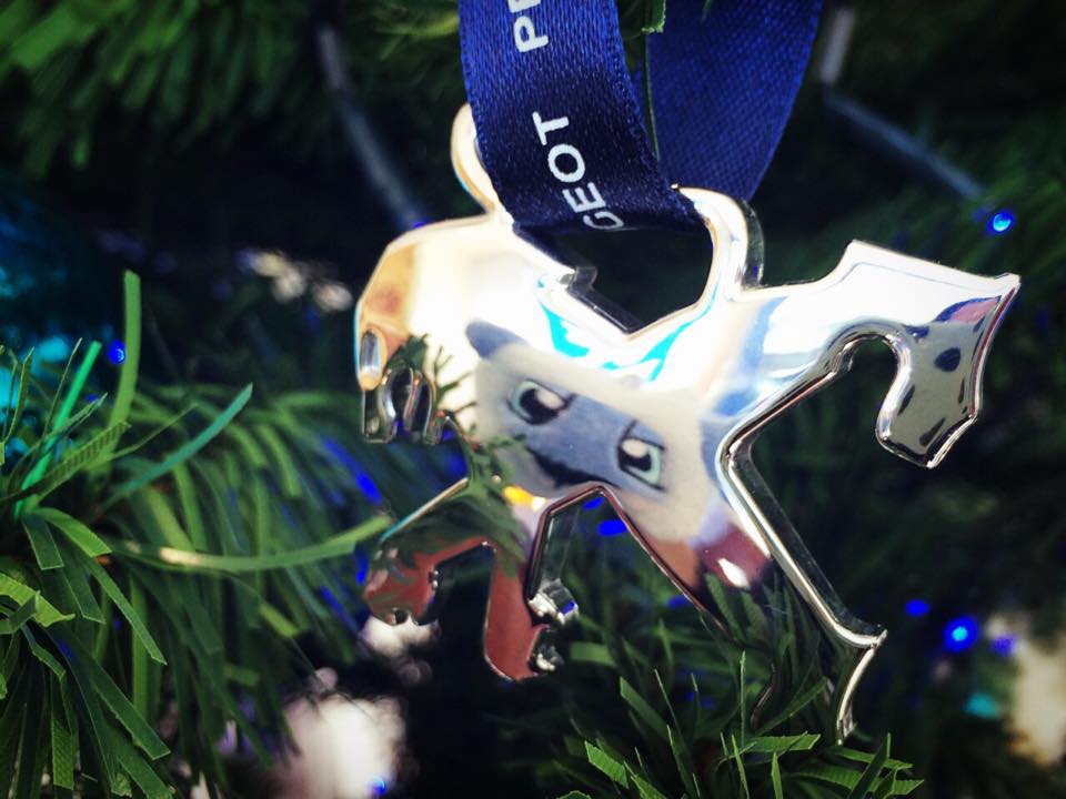 プジョーブルーなクリスマス