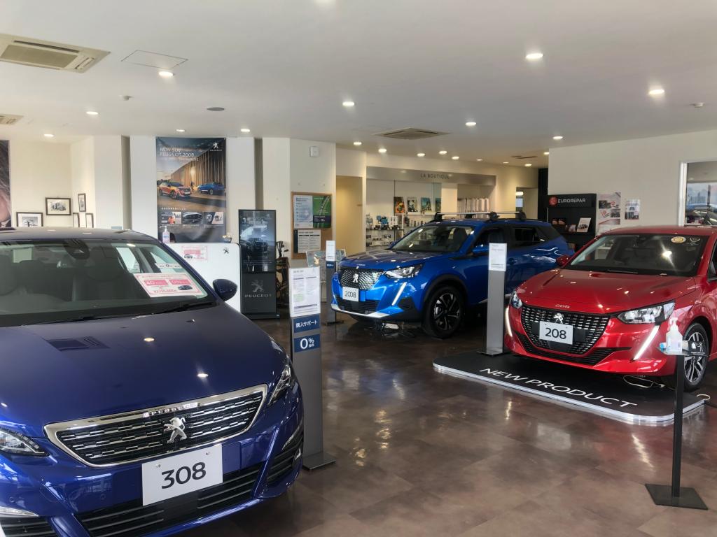 展示車が変わりました