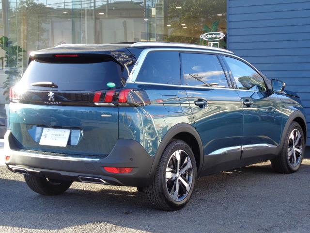 認定中古車5008GTLineBlueHDiエメラルドクリスタル（エクステリア）