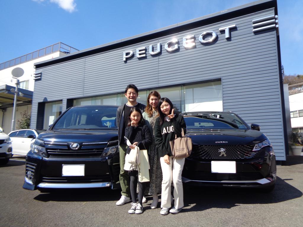 プジョー５００８納車式
