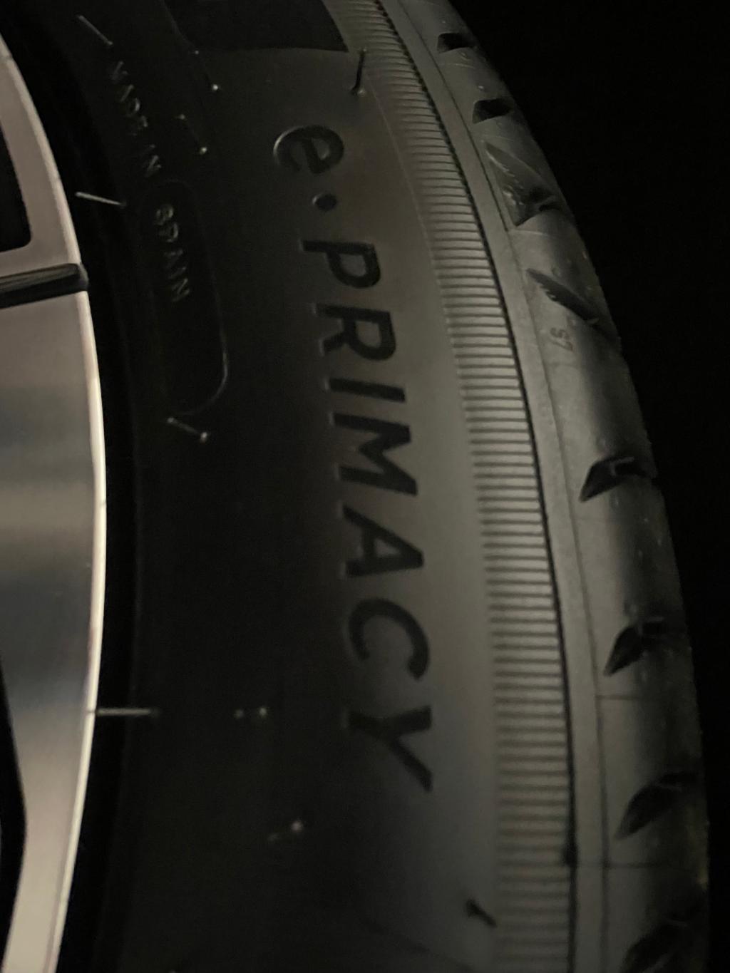 MICHELIN e･PRIMACYについて（試乗感）