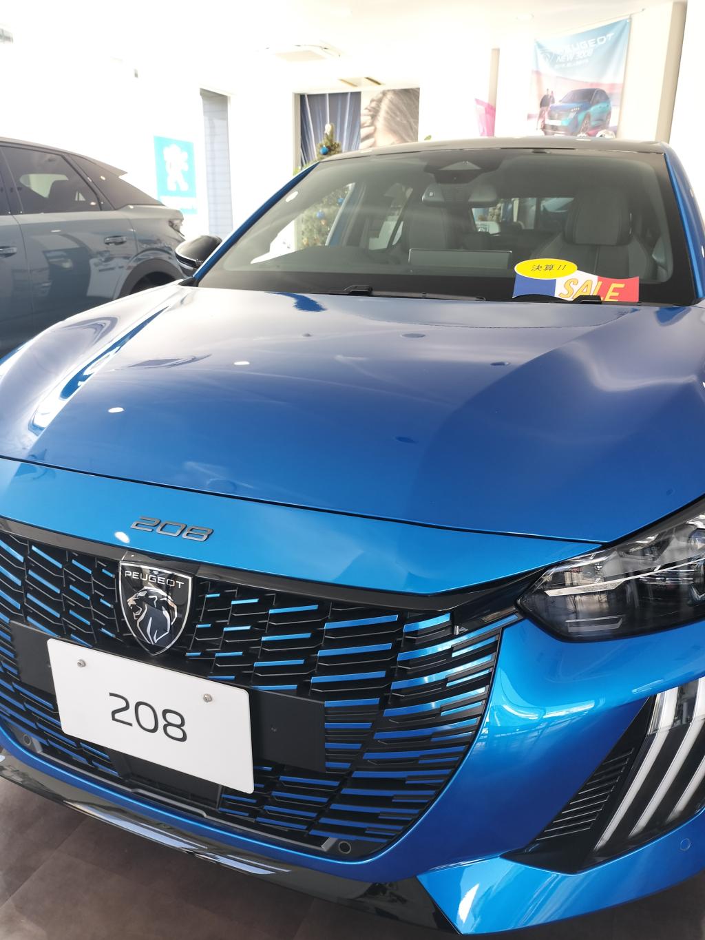 待ちに待った208HYBRIDデビュー🚘️✨