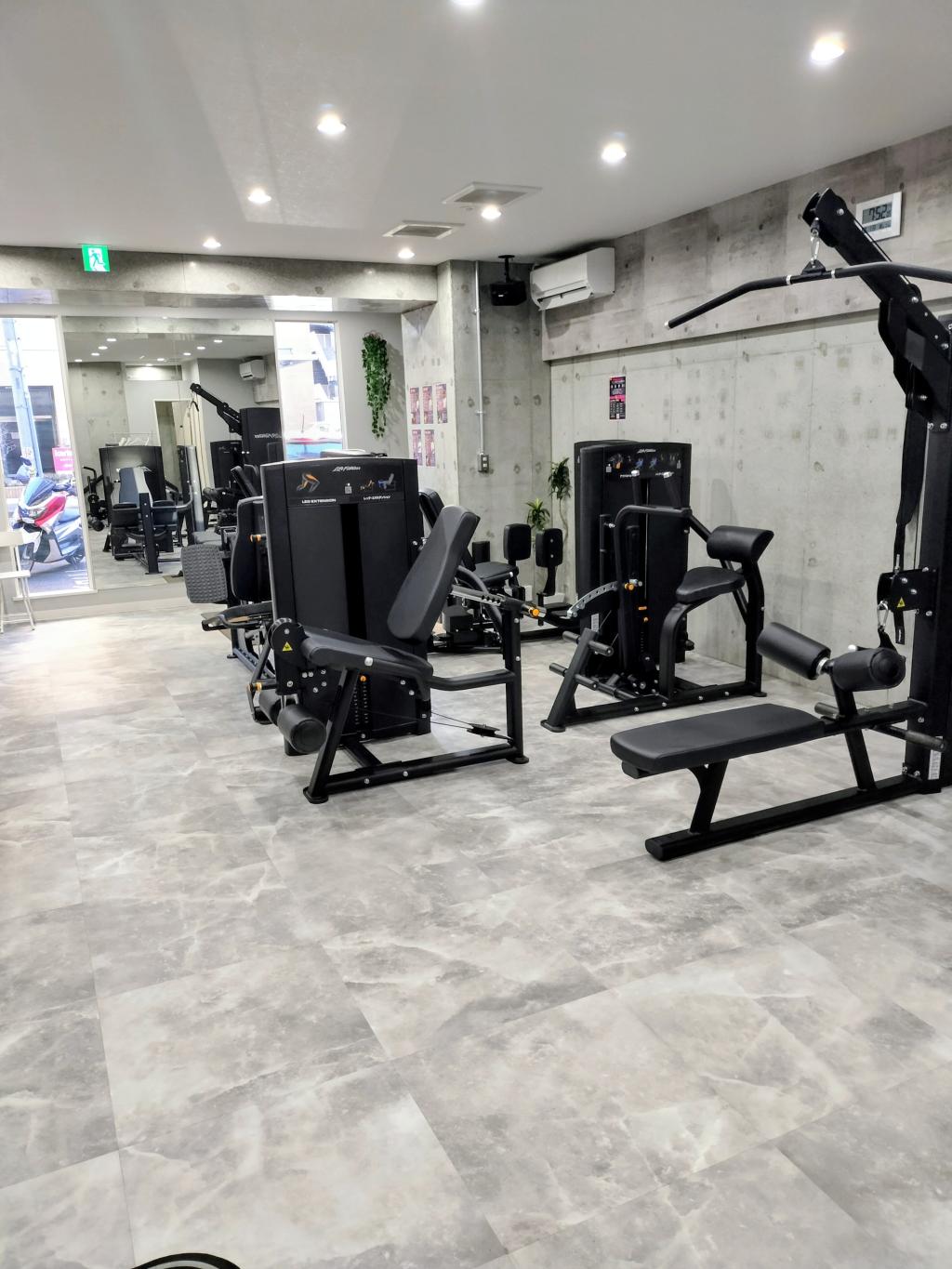 朝のジム☺️☺️