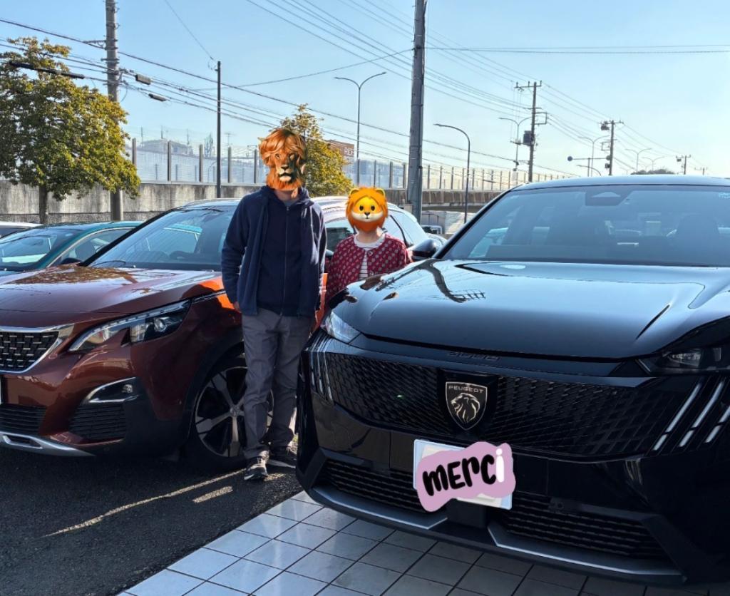 オーナー様NEW３００８ご納車！！