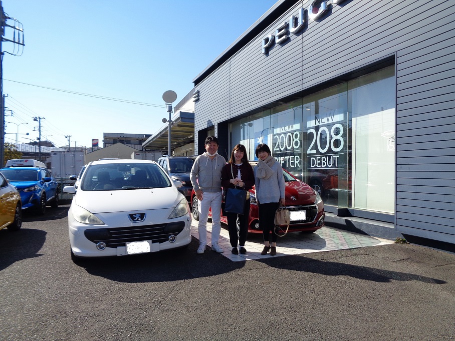 	 208　ご納車いたしました。