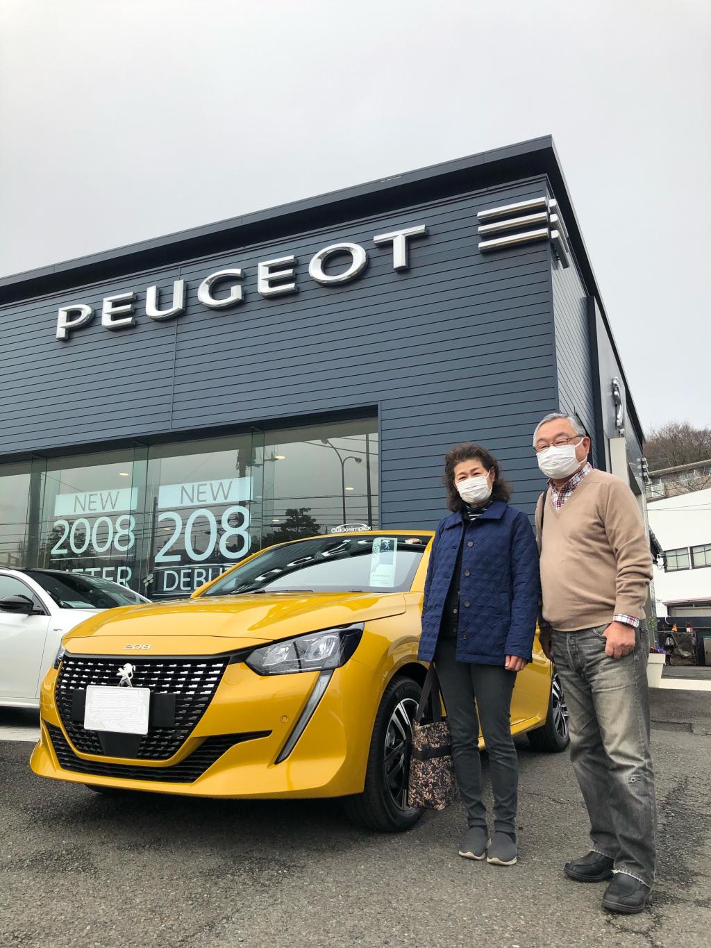 PEUGEOT 208 納車式