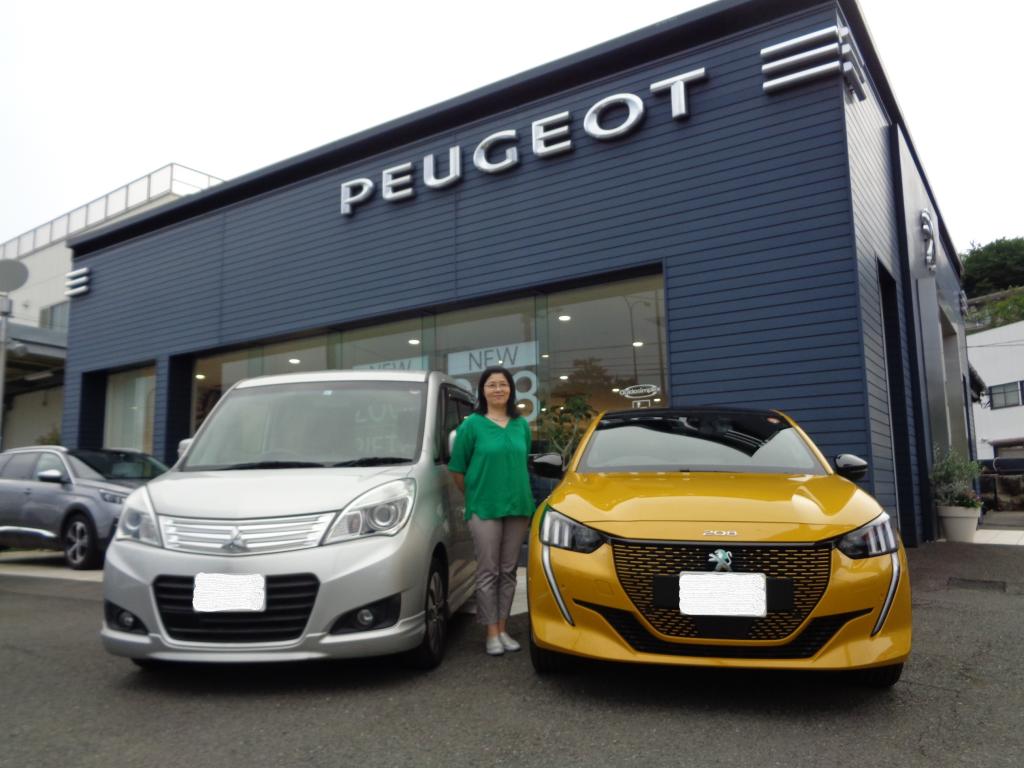 ｅ－２０８納車式にて