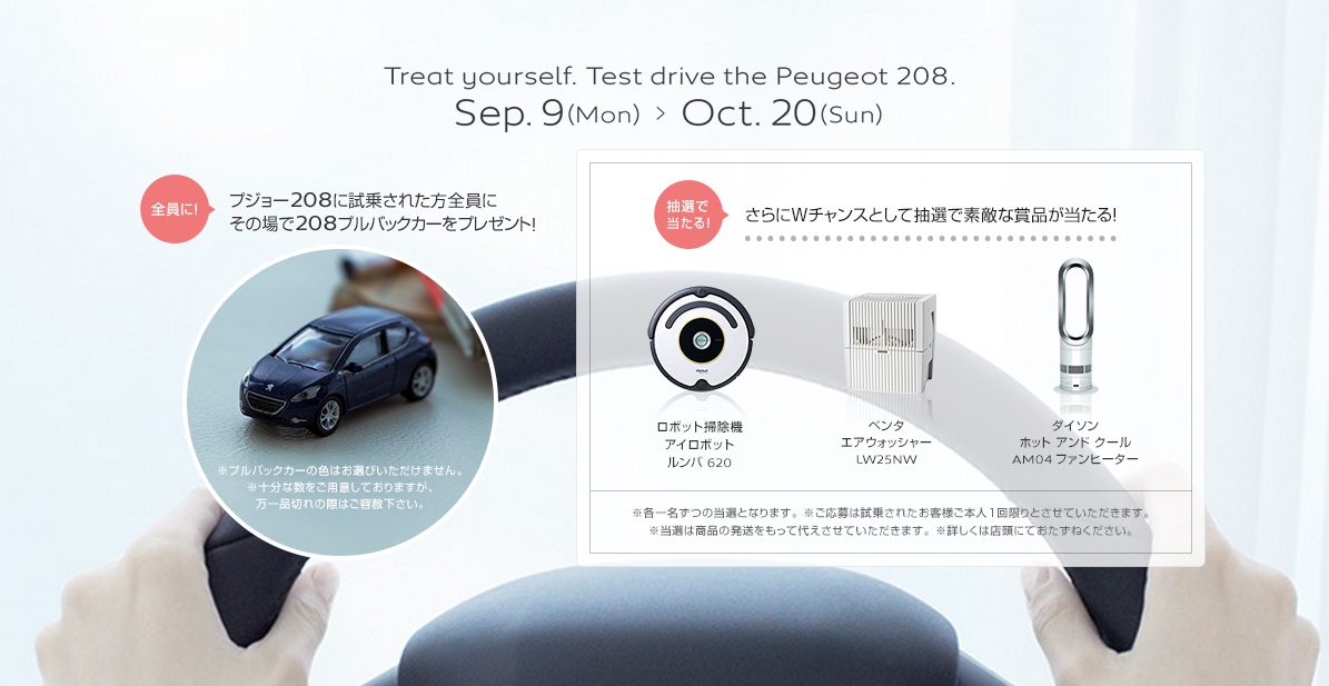 208のスペシャルサイト本日公開！