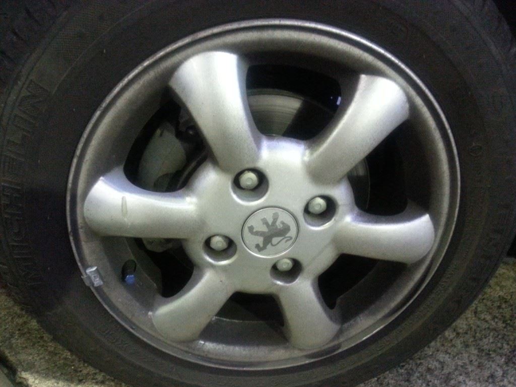 ホイールの汚れ