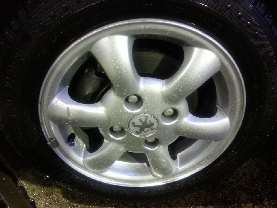 ホイールの汚れ