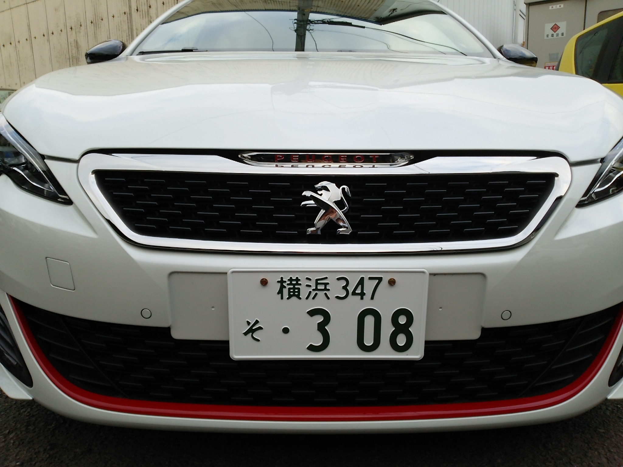308 GTi　デモカー準備ＯＫ！
