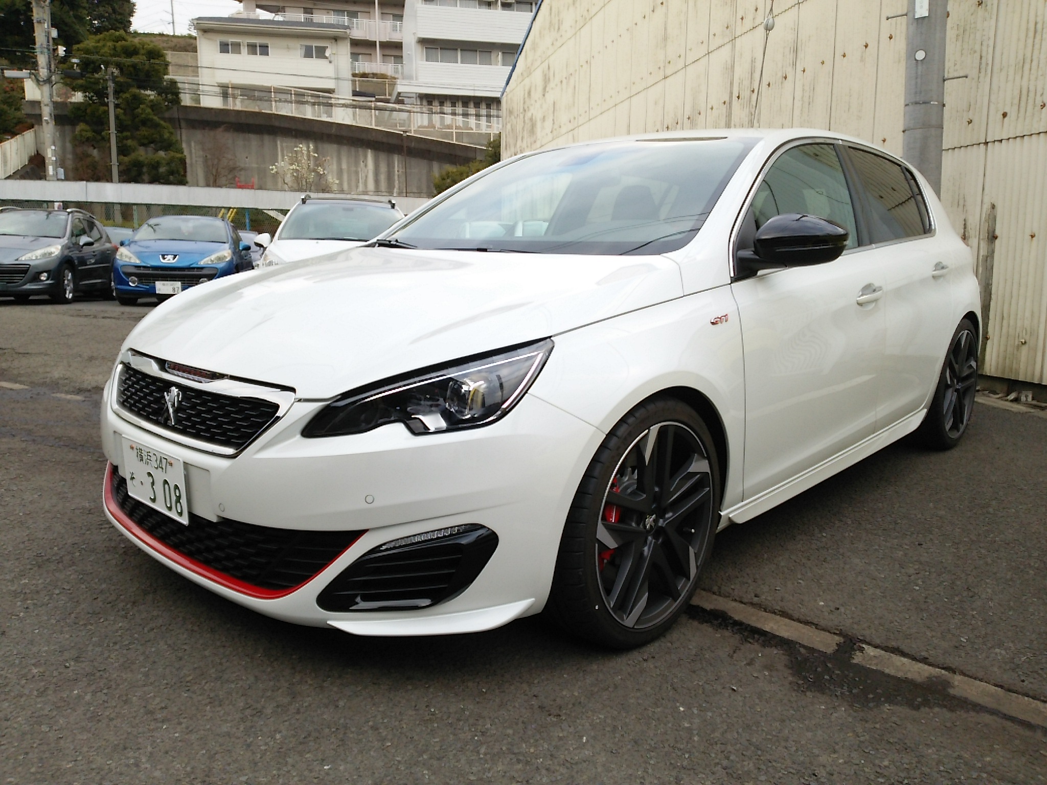 308 GTi　デモカー準備ＯＫ！