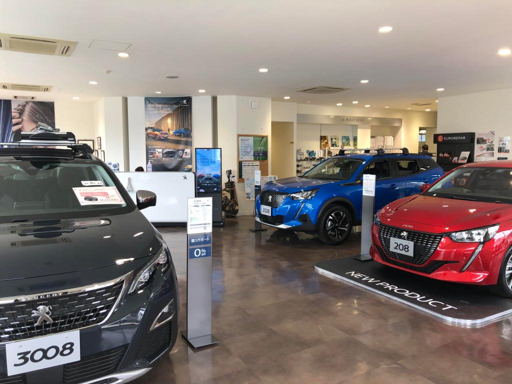 展示車が変わりました
