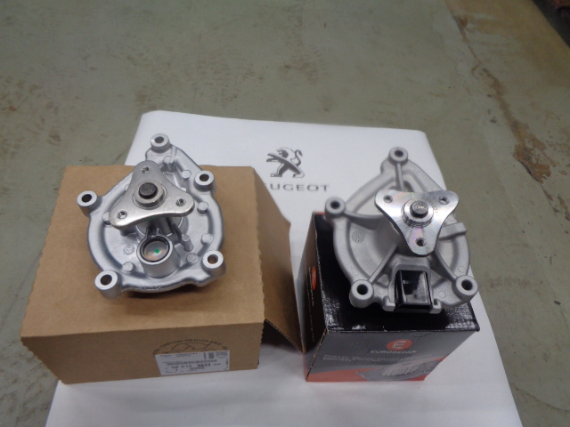 純正部品とユーロレパー部品