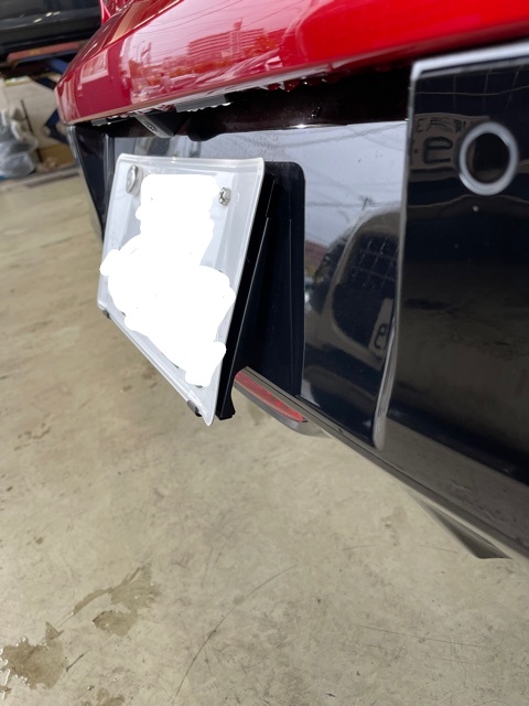 NEW208の洗車ご注意を。