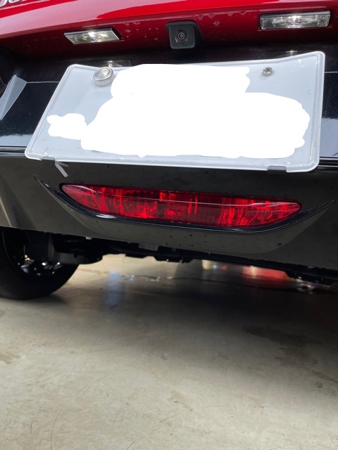 NEW208の洗車ご注意を。