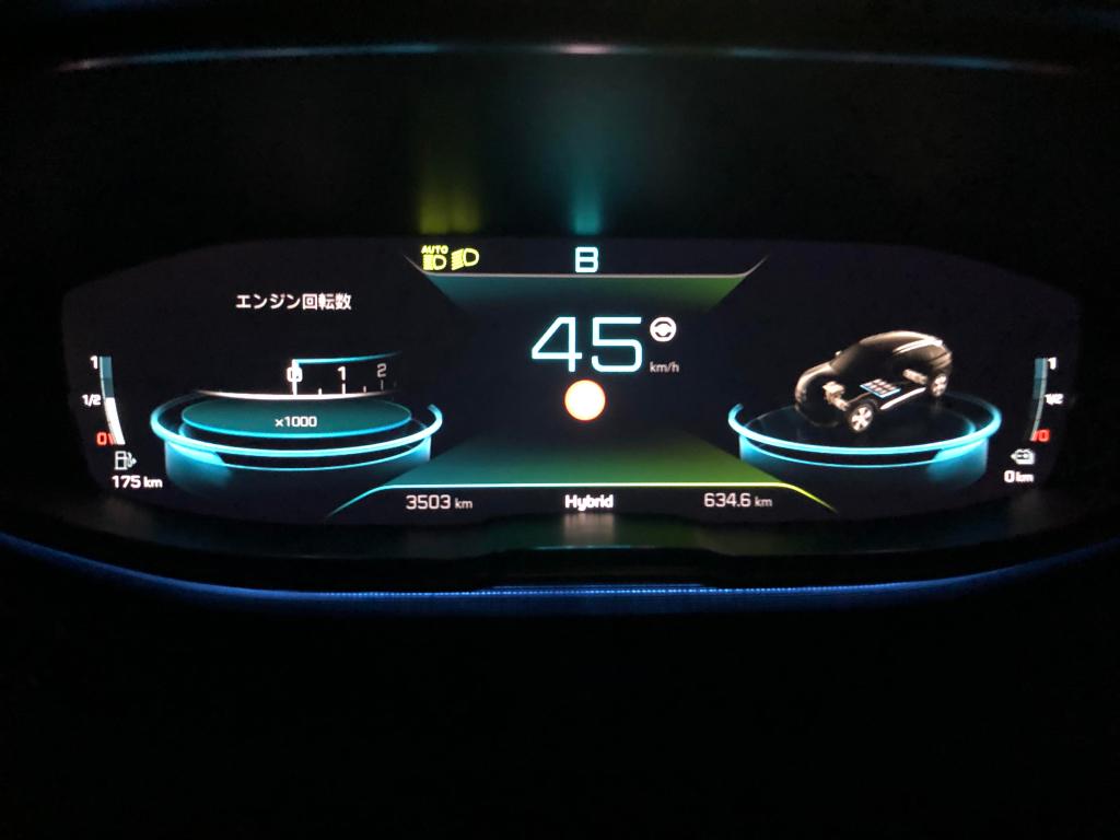 プジョー3008HYBRID４（試乗感）