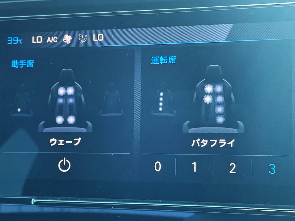 マルチポイントランバーサポートについて（インテリア編）