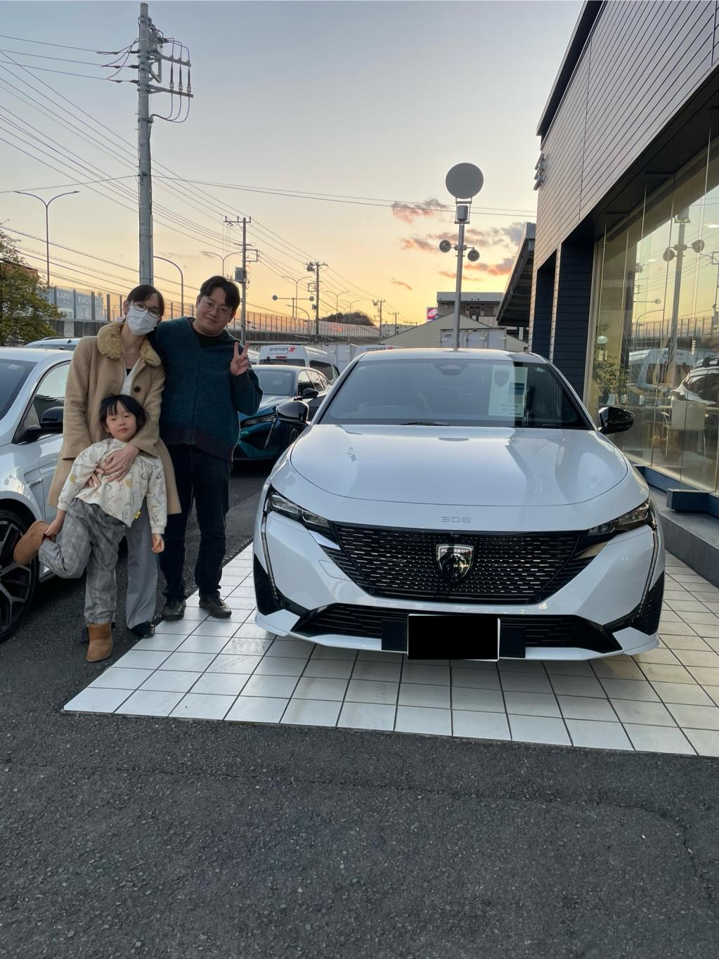 308 GT HYBRID ご納車